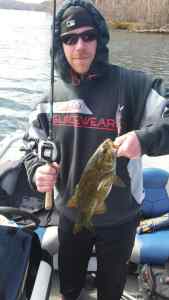 Candlewood 3# smallie 4/26/15