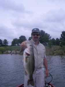 6 lbs even - Smithville Bass 06-08-2014