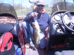 Decent bass at Mozingo, May 2014