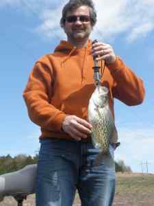 3 lb Crappie at Table Rock, 2013