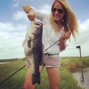 Large mouth caught in Texas!