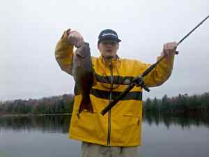 3.2 lb smallie Menominee River