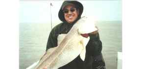 Robert with Redfish