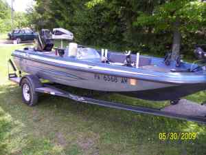 My Ride...  1990 Procraft Stalker 150 with 40hp Merc