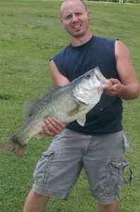 my biggest bass 6/16/12