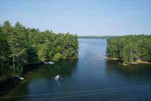 Drone Shot of me Great East NH,ME