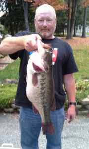 Ed with his 10.01 New Hampshire Largemouth