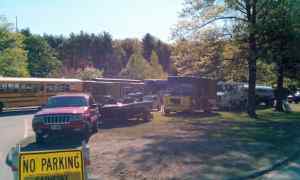 Touch a truck event for the kids.