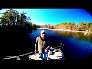 Fishing with ice.