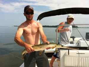 My brother Steven and a Gar