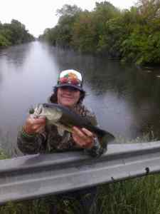 1.1 pound Largemouth bass