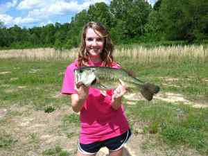 Girlfriends 4 pound bass