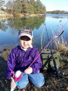 Daddy/Daughter day at the lake