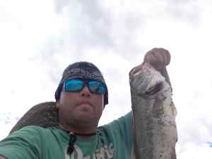 First  Bigmouth Bass at Lake Mead 2014