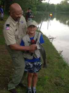 Matthew's 1st Lunker of 2013