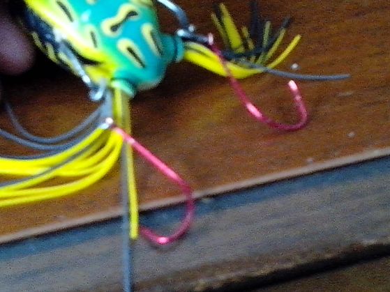 New Frog Rig/trailor Hook. Hook Up More? - Fishing Tackle - Bass Fishing  Forums