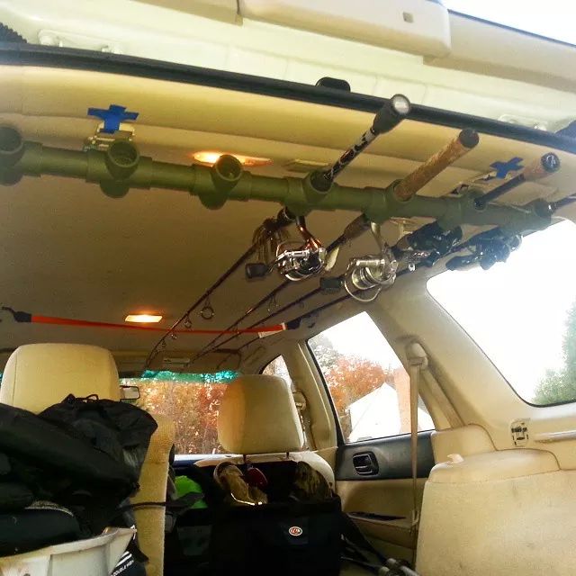 Berkley or Rapala Rod Racks For Inside A SUV? - Beach Buggy Forum