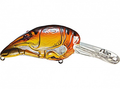 How to Paint a Craw Pattern Crankbait using the Crackle Method