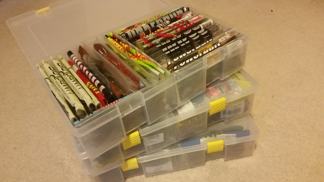 How do you store your plastics - Fishing Tackle - Bass Fishing Forums