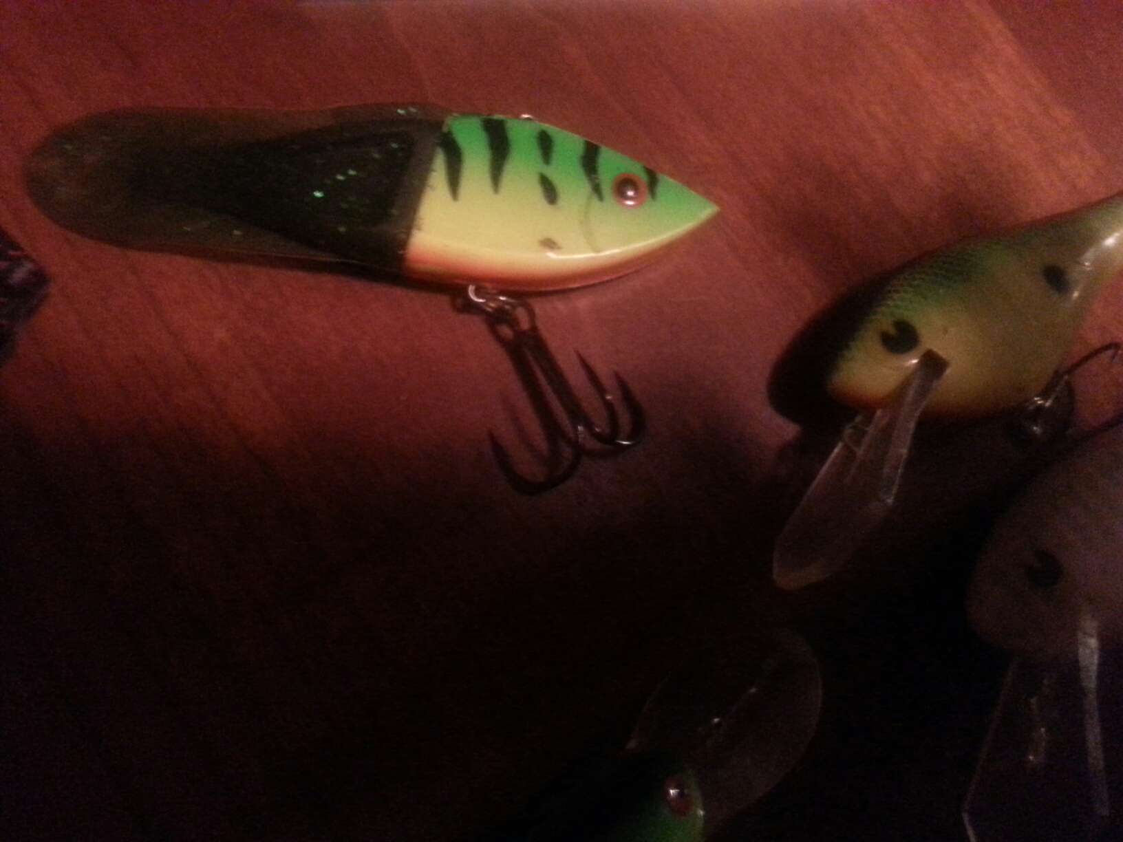 Steve's Lures - The Rattle Flap One of our old school tails with a