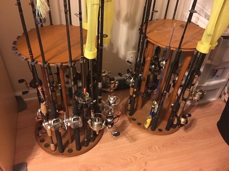 New Rod Storage Carrier - Fishing Rods, Reels, Line, and Knots - Bass ...