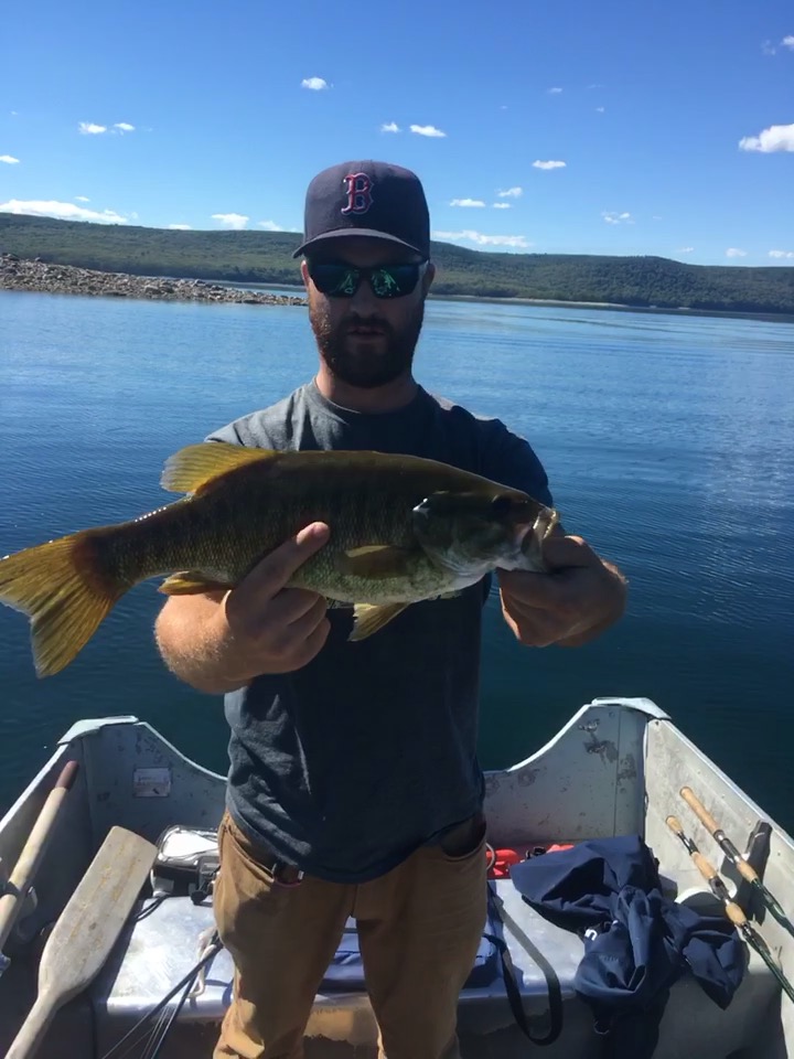 Fall fishing on the Quabbin Reservoir Northeast Bass Fishing Bass