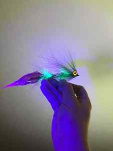 Glow in dark baitfish