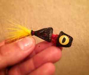 Jointed flex tube baitfish