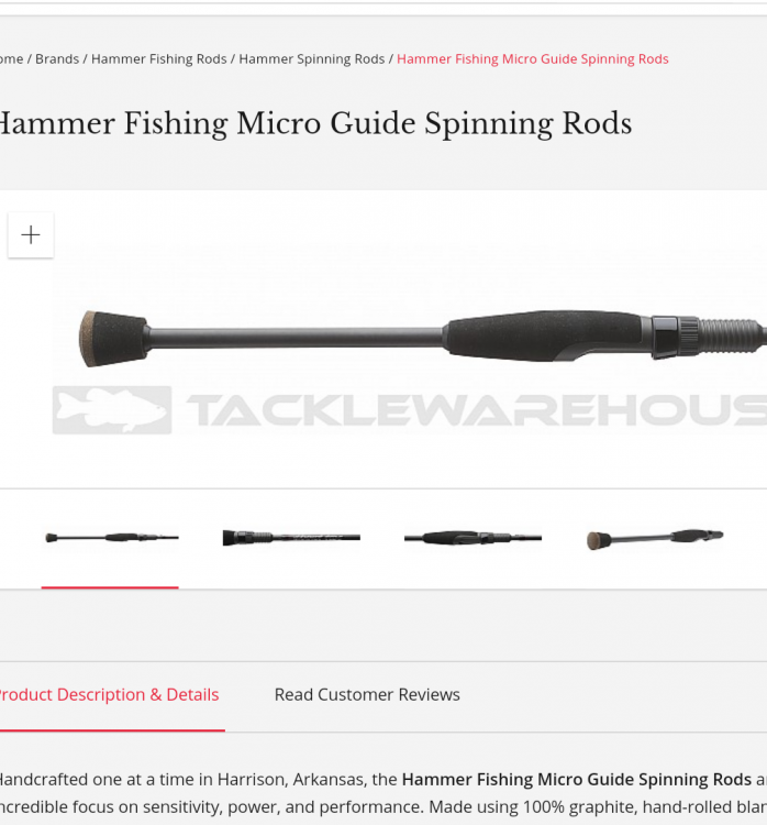 Hammer rods? - Fishing Rods, Reels, Line, and Knots - Bass Fishing Forums