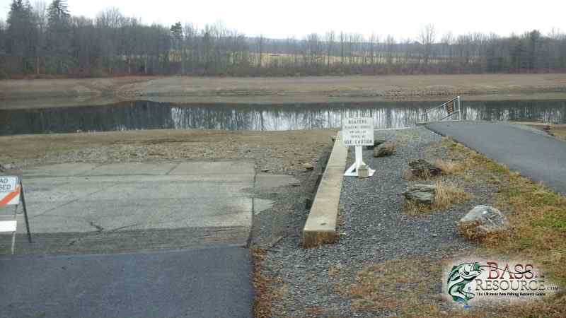 Beltzville Lake Low water