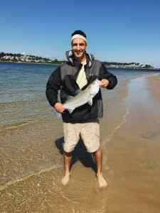 July Stripers, Sandy Point Reservation