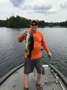 A chunky largemouth