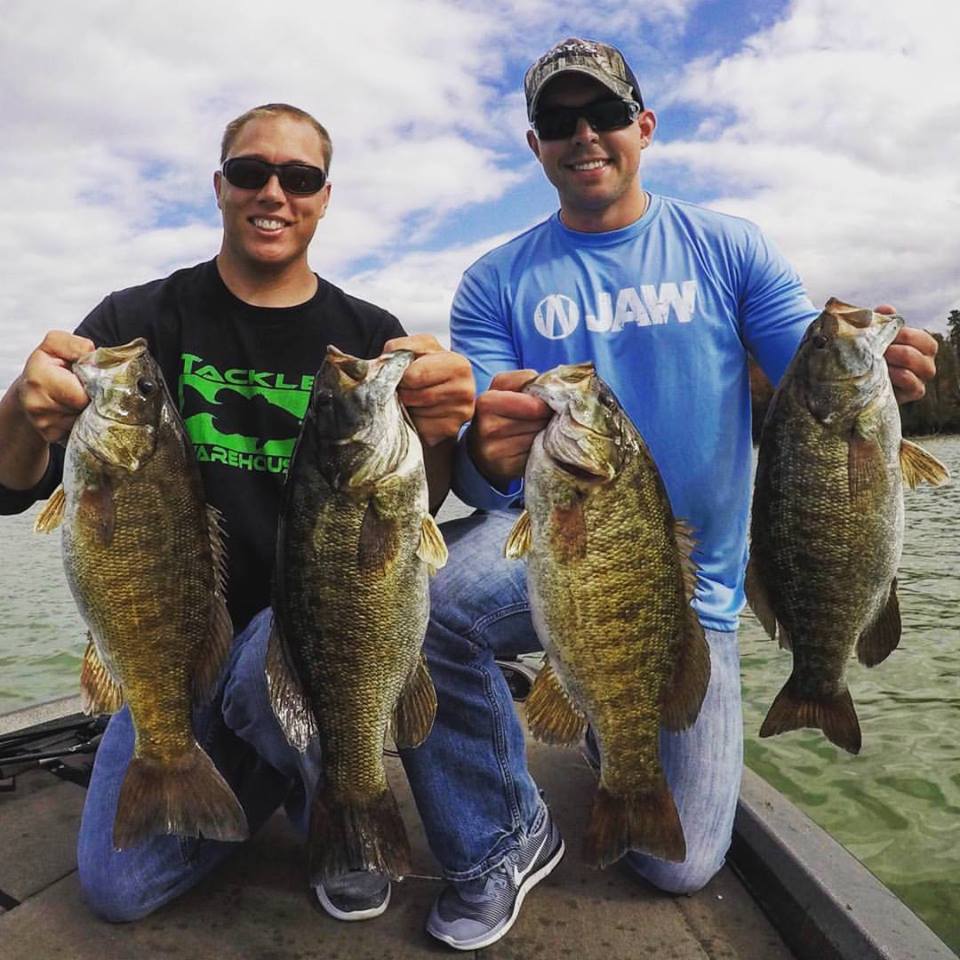 Northern michigan fall football bonanza (3 23lb smallie sacks attached ...