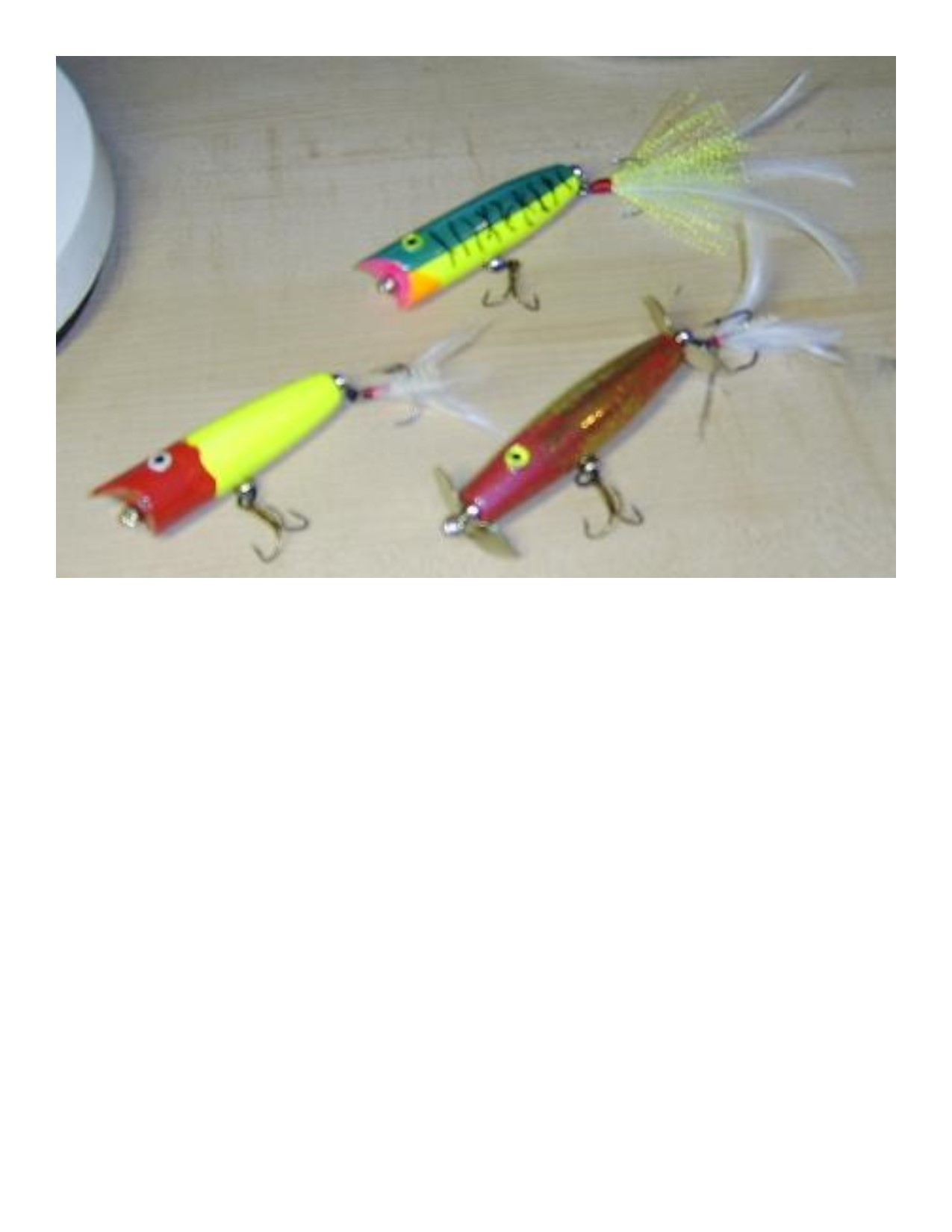 Carving a popper - Tacklemaking - Bass Fishing Forums