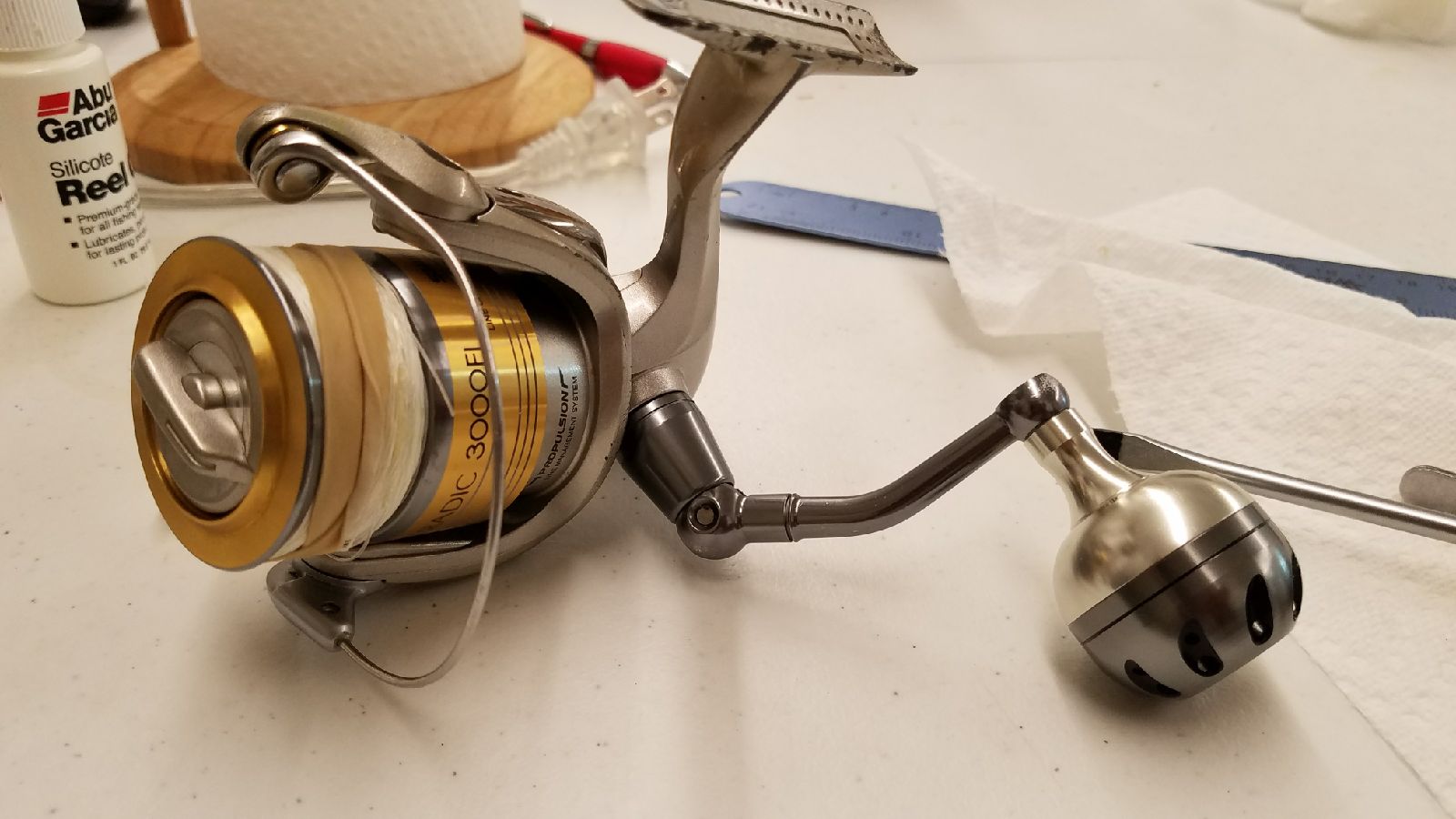 Got a new knob for my stradic 5000. How does it look? : r/Fishing_Gear