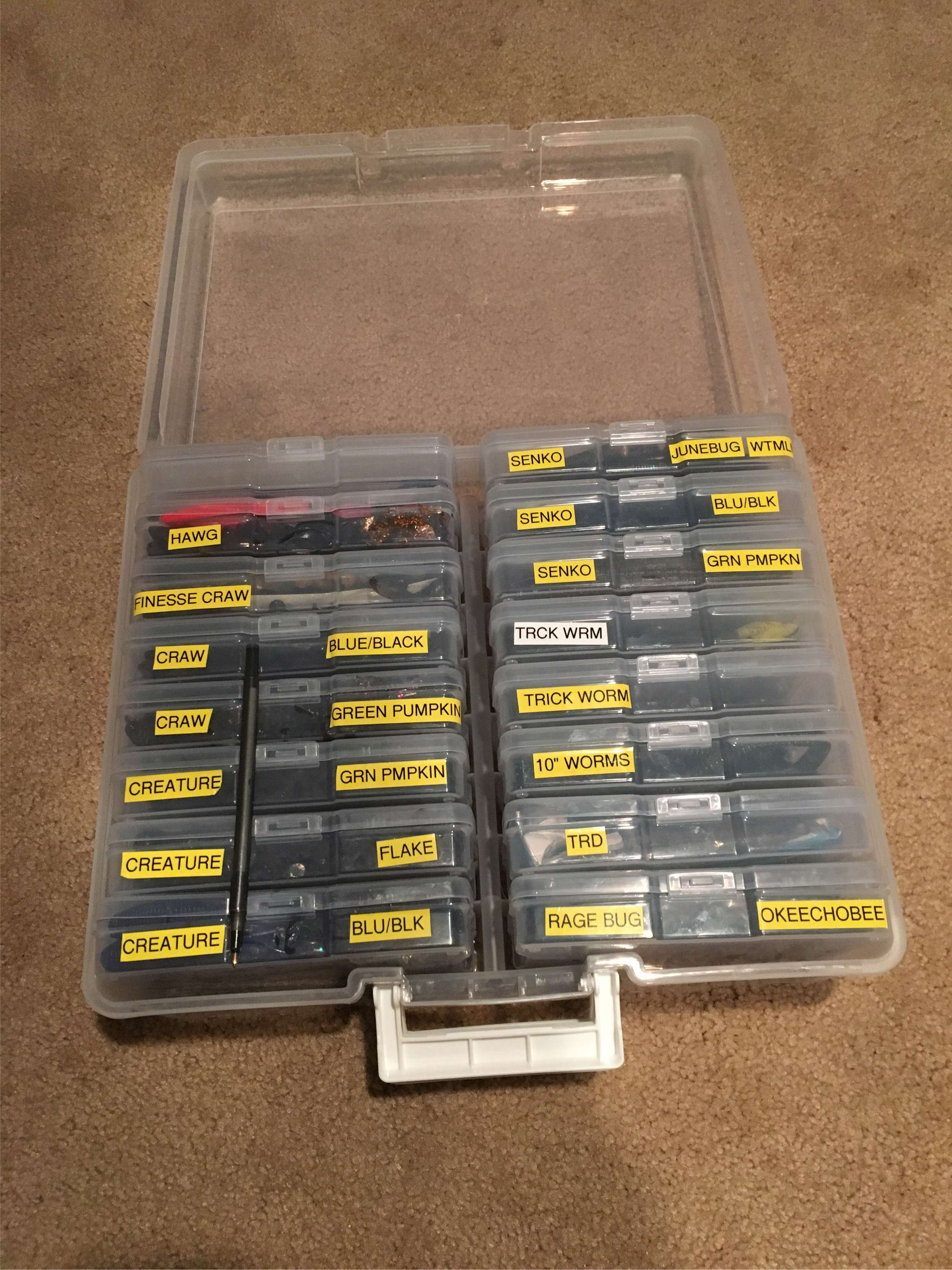 best tackle boxes for plastics? - Fishing Tackle - Bass Fishing Forums