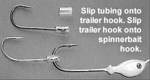 TRAILER HOOKS for Spinnerbaits / Buzzbaits Tips & Tricks #spinnerbait, # buzzbait, #trailerhook 