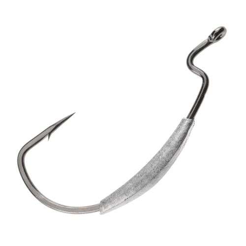 Worm Hooks with Weights for Bass Fishing, 25Pcs Weighted High