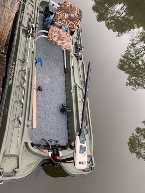 To those who may know what kind of differences do you Experience running a  stationary rudder vs not? I Use a 55lb thrust minn kota trolling moter) Pelican  bass raider 10E. sorry