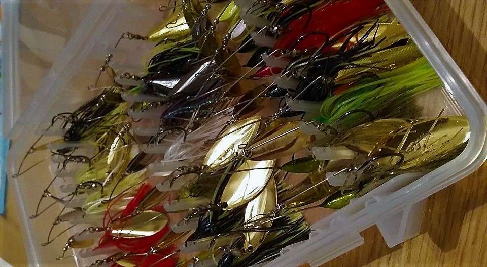 Storing Spinnerbaits Bent In Plano Box - Fishing Tackle - Bass Fishing  Forums