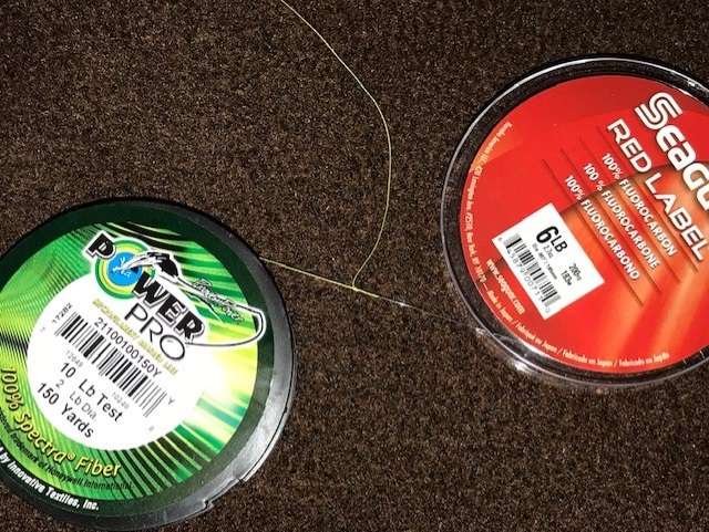Braid to 6# Fluorocarbon Leader Help - Fishing Rods, Reels, Line