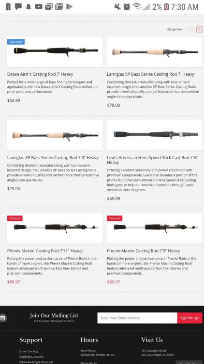 Inexpensive frog rod - Fishing Rods, Reels, Line, and Knots - Bass Fishing  Forums