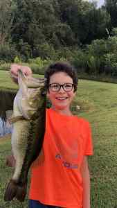 3 Pounder Caught on Worm at Pond