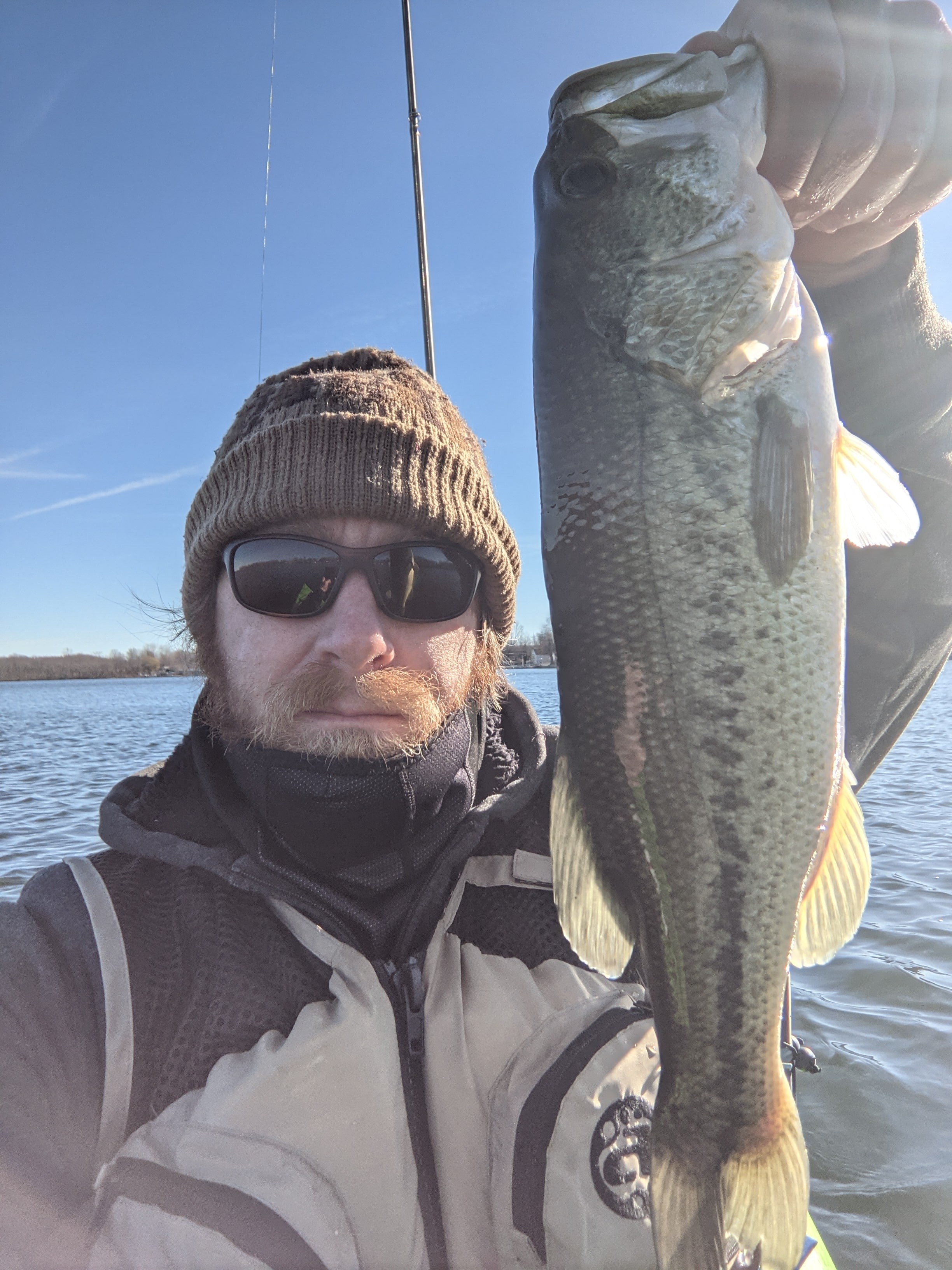 Hunting Michigan 7lb+ Largemouth in Winter - Northeast Bass Fishing ...