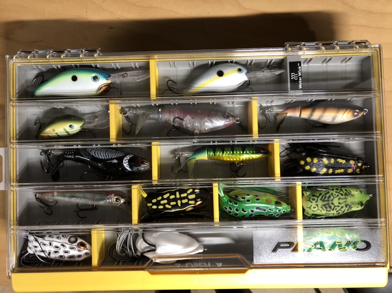 Storing Spinnerbaits in a 3600 box - Fishing Tackle - Bass Fishing