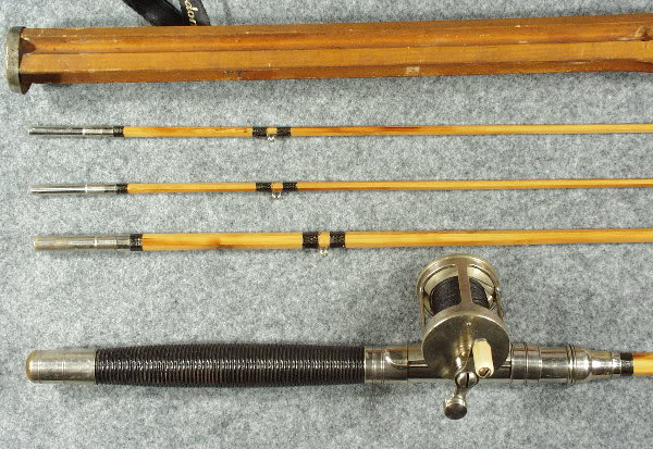 Sold at Auction: Luxor 300 Spinning Reel 1st Model with Wood Handle