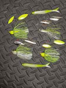 Spinnerbait Painted  Blades