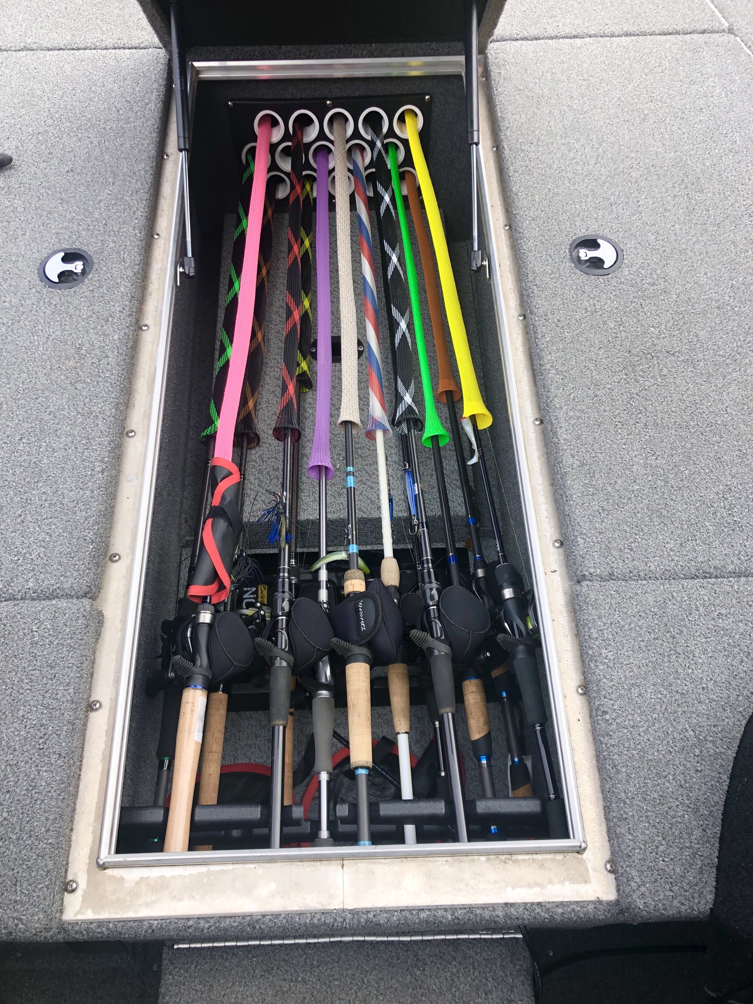 What makes you cover or not cover your rods? - Page 2 - Fishing Rods, Reels,  Line, and Knots - Bass Fishing Forums