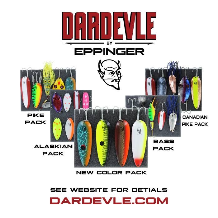 Eppinger Dardevle Spinnie Black and White Fishing Spoon Lure, 1/4-Ounce,  Spoons -  Canada