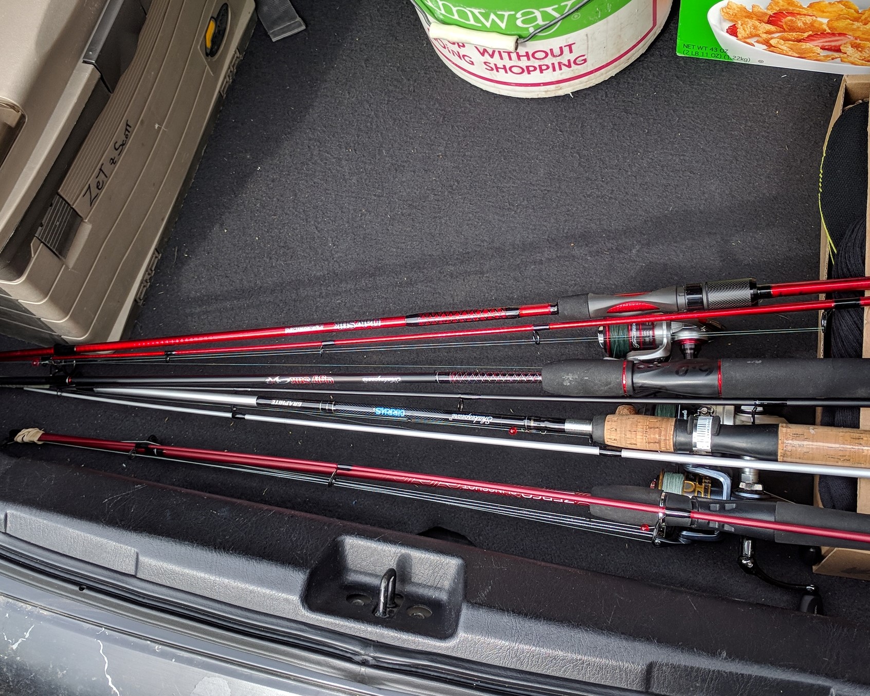 How do you transport your rods when driving to a fishing trip?, Page 2